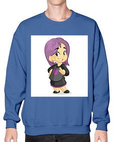 Kid 156# - cartoon general- Sweatshirt - Crew