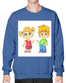 Kid 157# - cartoon general- Sweatshirt - Crew