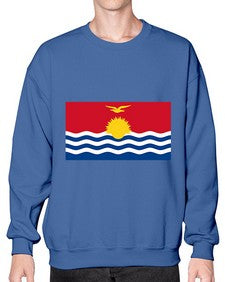Kiribati 1065# - world flags- Sweatshirt - Crew
