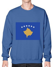 Kosovo 1077# - world flags- Sweatshirt - Crew