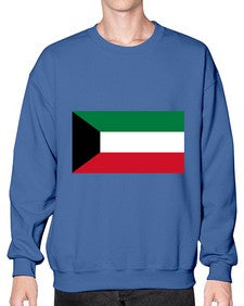 Kuwait 1094# - world flags- Sweatshirt - Crew
