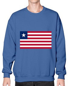 Liberia 1131# - world flags- Sweatshirt - Crew