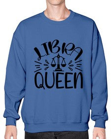 Libra queen 328# - libra- Sweatshirt - Crew