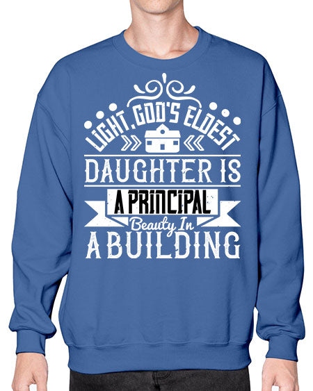 Light Gods eldest daughter is a principal beauty in a building Style 274# - architect- Sweatshirt - Crew