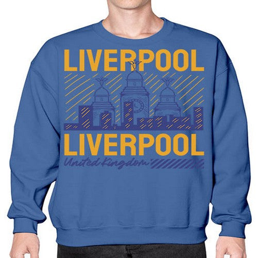 Liverpool 1152# - cities- Sweatshirt - Crew
