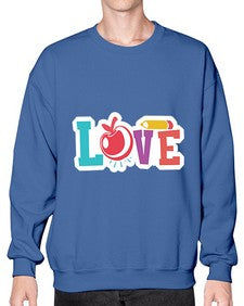 Love 1068# - teacher- Sweatshirt - Crew