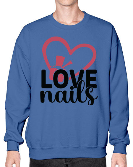 Love Nails 1072# - nail tech- Sweatshirt - Crew