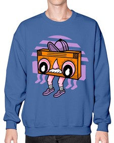 Low beat low life 161# - cartoon general- Sweatshirt - Crew