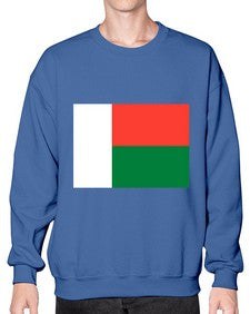 Madagascar 1200# - world flags- Sweatshirt - Crew
