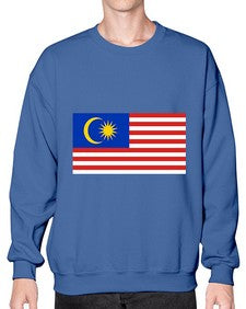 Malaysia 1218# - world flags- Sweatshirt - Crew