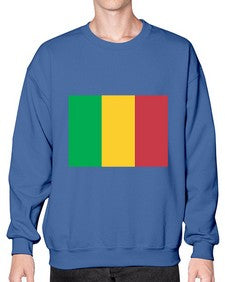 Mali 1220# - world flags- Sweatshirt - Crew
