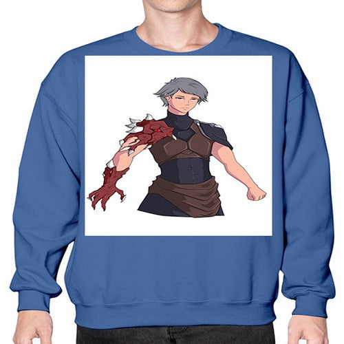 Man has parasite on hand 14# - anime- Sweatshirt - Crew