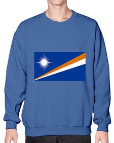Marshall Islands 1242# - world flags- Sweatshirt - Crew