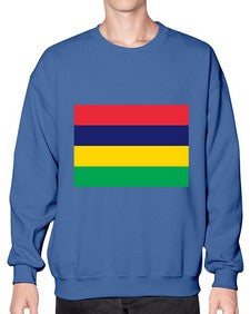 Mauritius 1261# - world flags- Sweatshirt - Crew