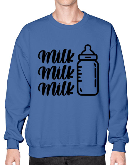 Milk Milk Milk Style 399# - baby- Sweatshirt - Crew