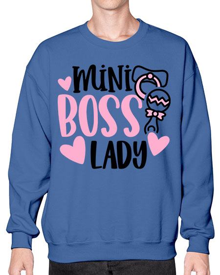 Mini Boss Lady Style 404# - baby- Sweatshirt - Crew