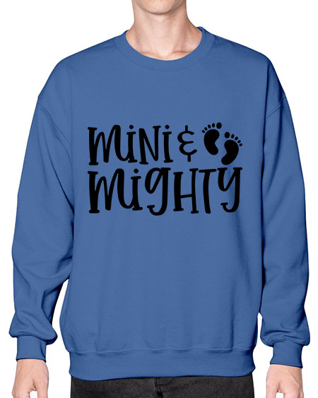 Mini and Mighty Style 402# - baby- Sweatshirt - Crew