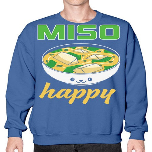 Miso Anime Japanese Food Lover 268# - anime- Sweatshirt - Crew