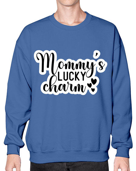Mommy s Lucky Charm 407# - baby- Sweatshirt - Crew