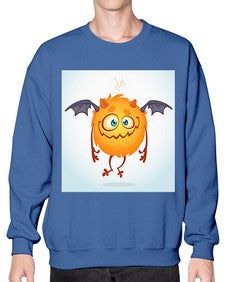 Monster 177# - cartoon general- Sweatshirt - Crew