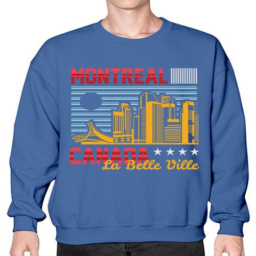 Montreal 1348# - cities- Sweatshirt - Crew
