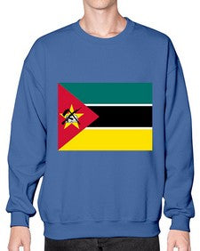 Mozambique 1379# - world flags- Sweatshirt - Crew