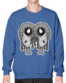 Need more sleep 195# - cartoon general- Sweatshirt - Crew