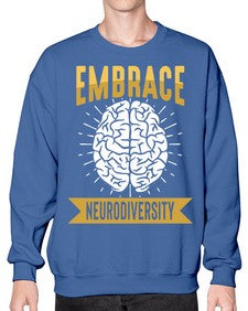NewEmbraceNeurodiversity 199# - alzheimers- Sweatshirt - Crew