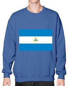 Nicaragua 1487# - world flags- Sweatshirt - Crew