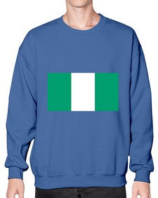 Nigeria 1493# - world flags- Sweatshirt - Crew