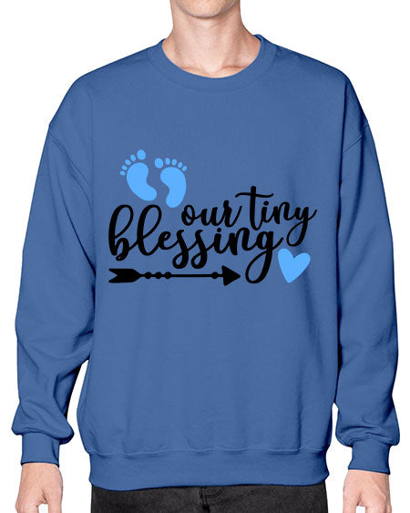 Our Tiny Blessing Style 427# - baby- Sweatshirt - Crew