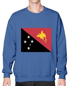 Papua New Guinea 1574# - world flags- Sweatshirt - Crew
