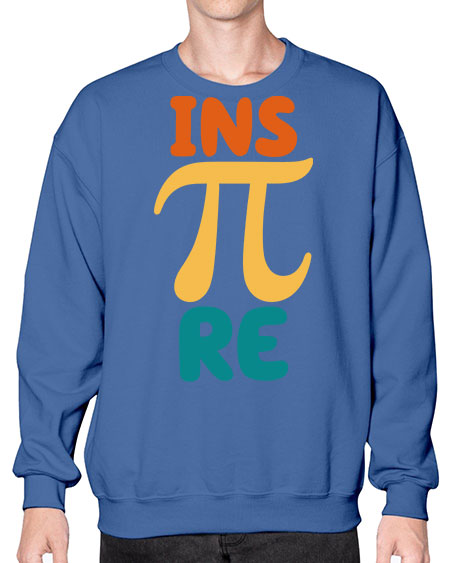 Pi Day SVG Sublimation Design 34# - pi- Sweatshirt - Crew