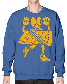 Pizza champ 202# - cartoon food- Sweatshirt - Crew