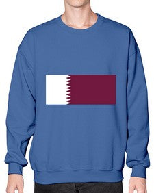 Qatar 1698# - world flags- Sweatshirt - Crew