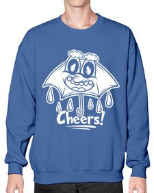 Rainy cheers 205# - cartoon general- Sweatshirt - Crew