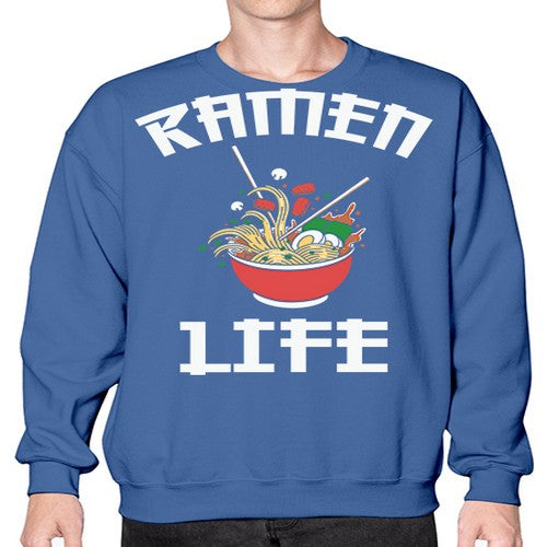 Ramen Noodle Anime Ramen Life 281# - anime- Sweatshirt - Crew