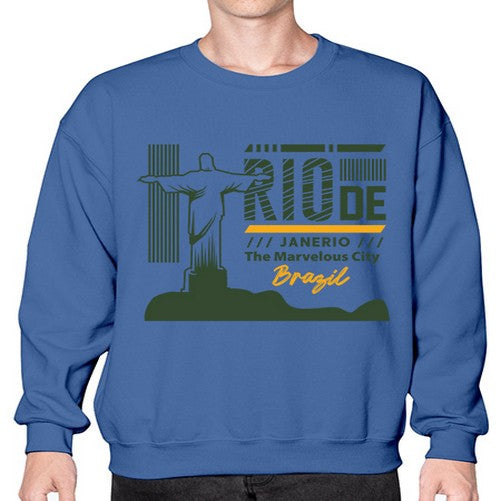 Rio de Janerio 1734# - cities- Sweatshirt - Crew