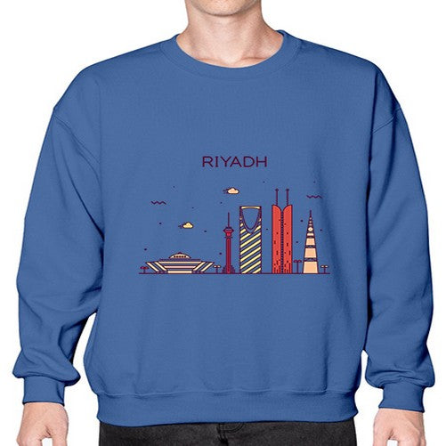 Riyadh 1742# - cities- Sweatshirt - Crew