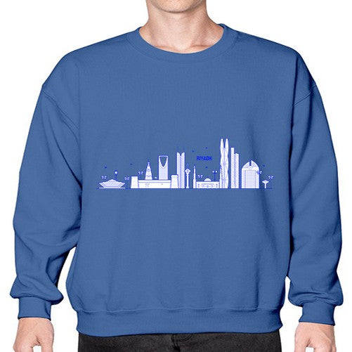 Riyadh 1743# - cities- Sweatshirt - Crew