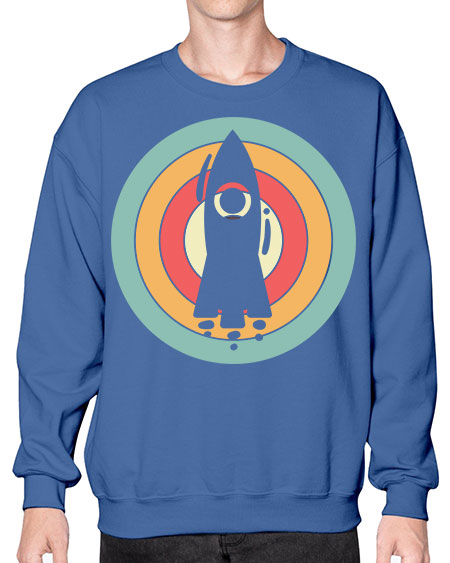 Rocket Scientist 150# - general science- Sweatshirt - Crew