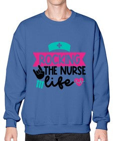 Rocking The Nurse Life Style Style 1360# - nurse- Sweatshirt - Crew