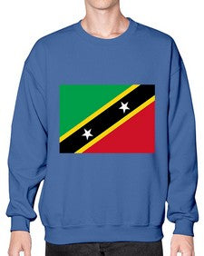Saint Kitts and Nevis 1764# - world flags- Sweatshirt - Crew