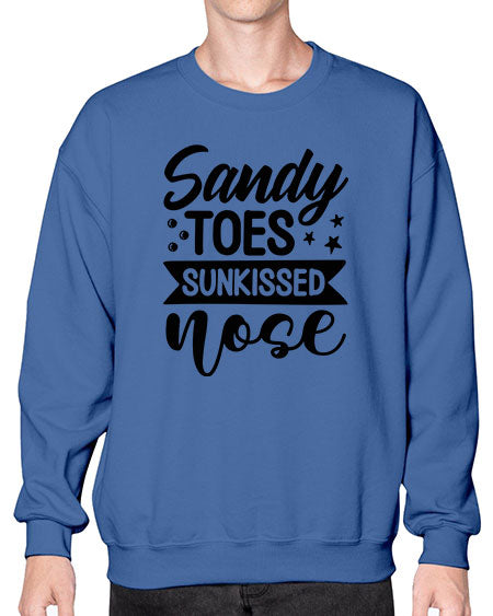 Sandy toes sunkissed nose 01# - summer- Sweatshirt - Crew