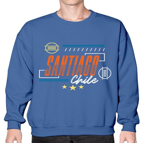 Santiago 1795# - cities- Sweatshirt - Crew