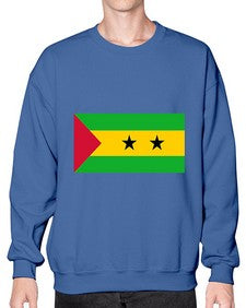 Sao Tome and Principe 1799# - world flags- Sweatshirt - Crew