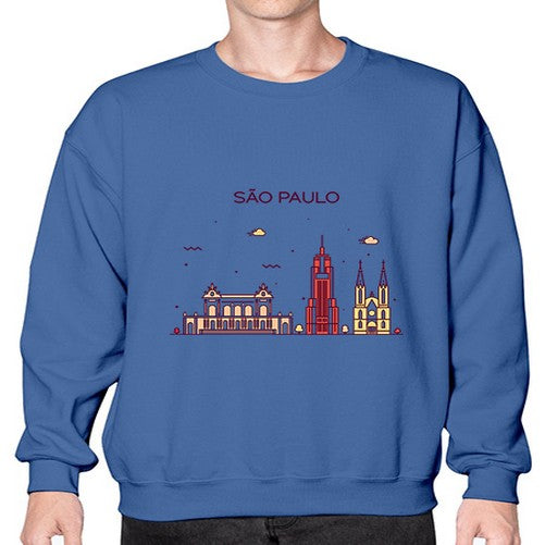 SaoPaulo 1802# - cities- Sweatshirt - Crew