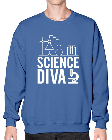 Science Diva 129# - general science- Sweatshirt - Crew