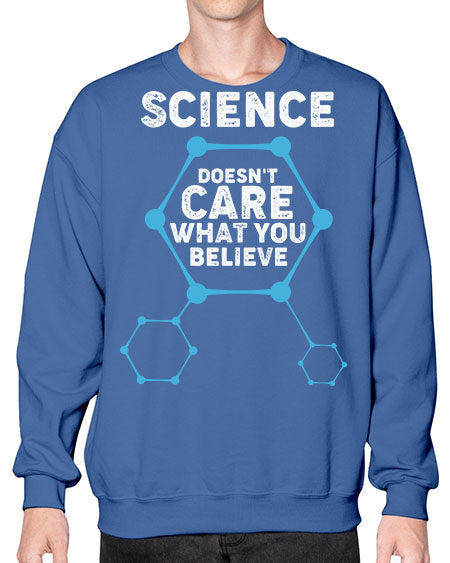 ScienceDoesntCareWhatYouScientistSkinite Scientist Skinite 51# - general science- Sweatshirt - Crew