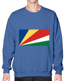 Seychelles 1822# - world flags- Sweatshirt - Crew